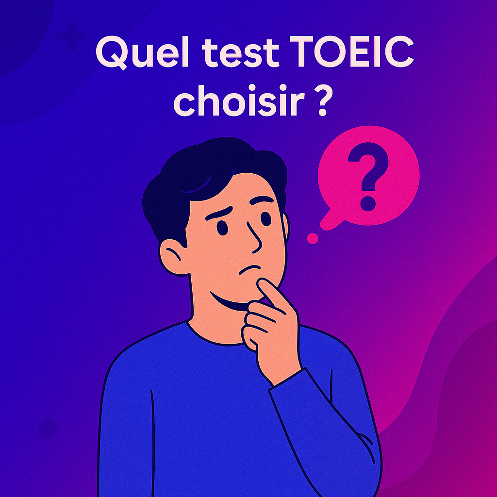 Quel test toeic choisir